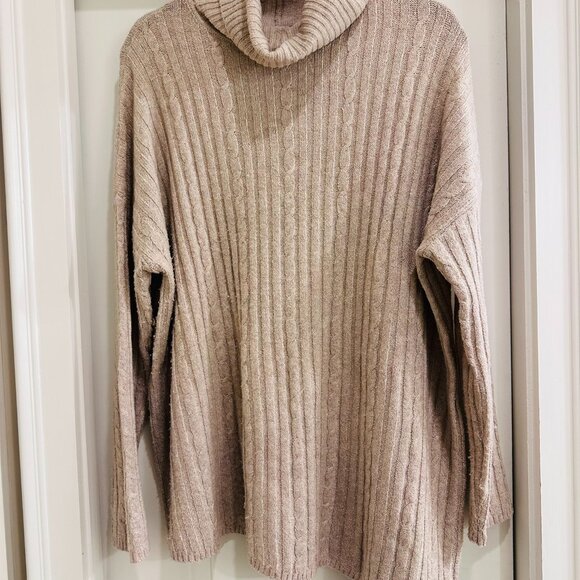 Red by BKE Cable Knit Sweater - Picture 3 of 4